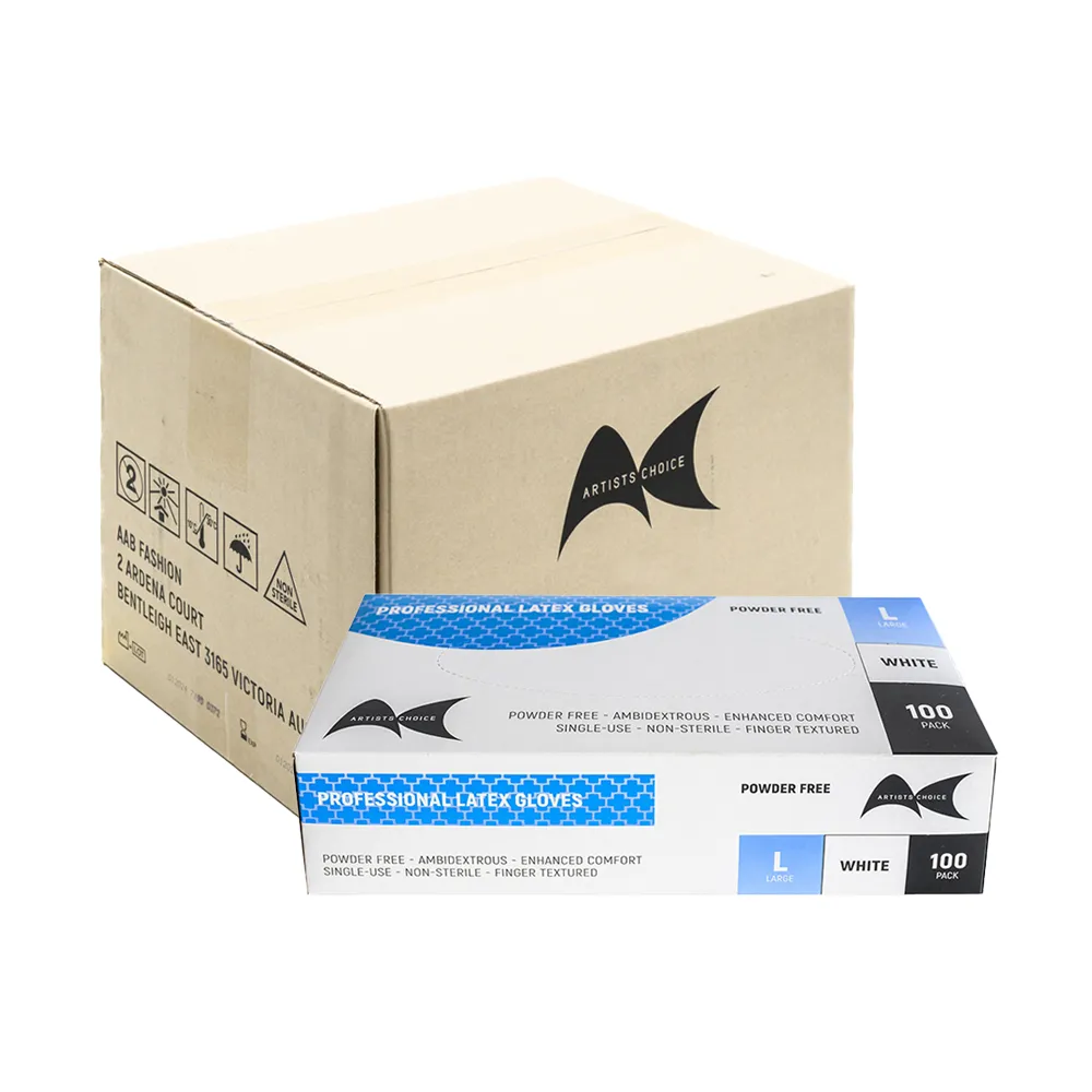 LATEX GLOVES LARGE