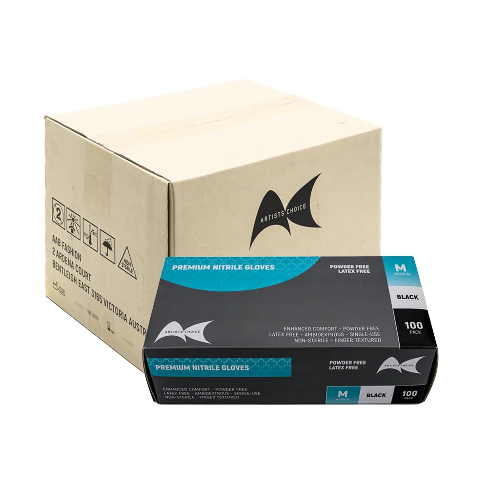 PREMIUM NITRILE GLOVES MEDIUM