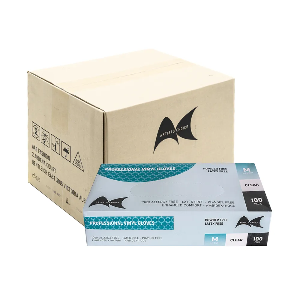 VINYL GLOVES MEDIUM