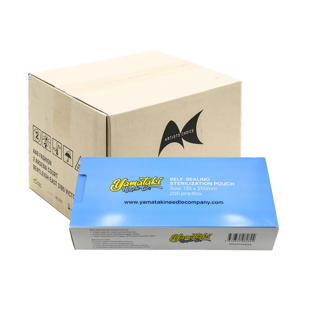 SELF SEALING STERILIZATION POUCH 135x250 - 200 UNITS