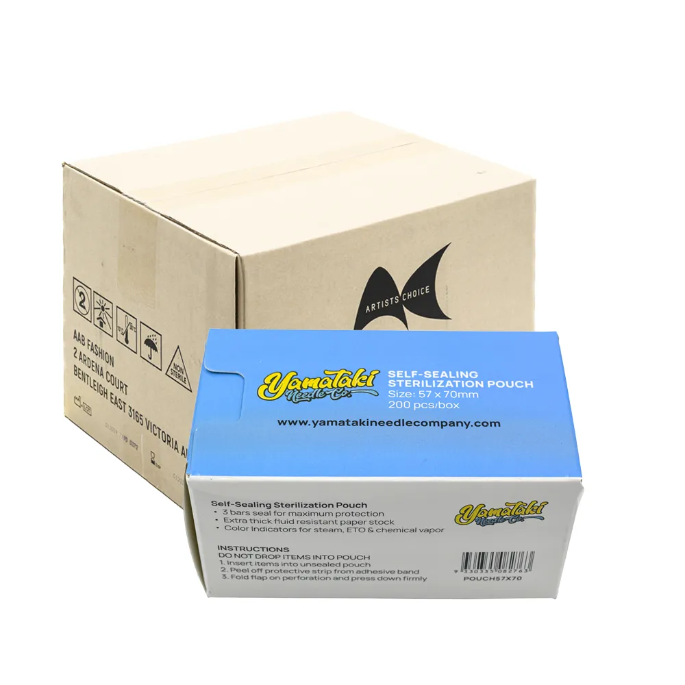 SELF SEALING STERILIZATION POUCH 57x70 - 200 UNITS